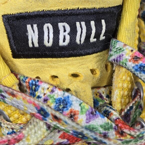 NOBULL Trainer Shoes Mens 6.5 Womens 8 Yellow SuperFabric CrossFit Gym Low Top main image 4